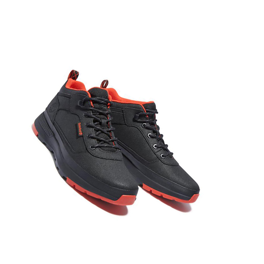 Zapatillas Timberland Field Trekker Hombre Negras Rojas | ES-FCQAN01