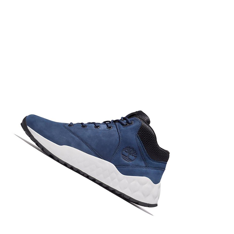 Zapatillas Timberland Solar Wave GreenStride™ Super Hombre Azul Marino | ES-EWUXR32