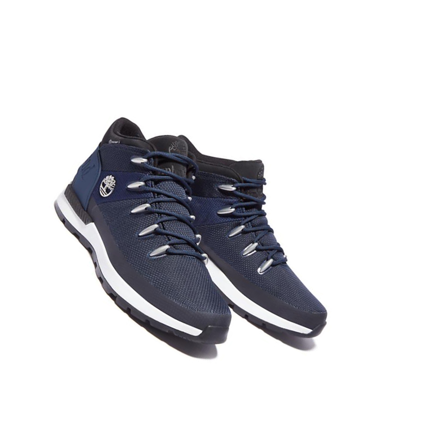 Zapatillas Timberland Sprint Trekker Chukka Hombre Azul Marino | ES-GHVFK25