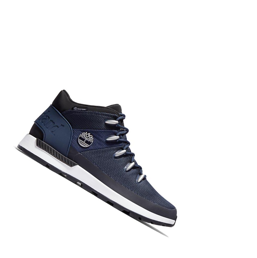 Zapatillas Timberland Sprint Trekker Chukka Hombre Azul Marino | ES-GHVFK25