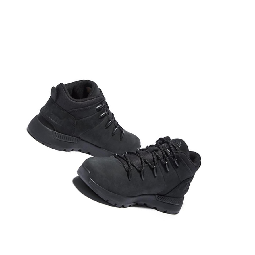 Zapatos De Senderismo Timberland Sprint Trekker Niños Negras | ES-YFJPD17