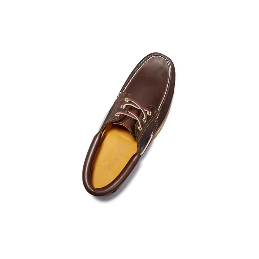 Zapatos del Barco Timberland Authentic 3-Eye Hombre Marrones | ES-SGTIR50