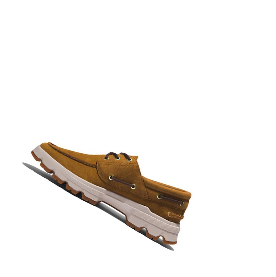 Zapatos del Barco Timberland GreenStride™ TBL® Originales EK+ Moc-toe Hombre Marrones | ES-NPTUL95