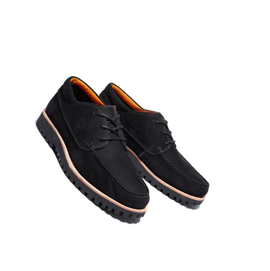 Zapatos del Barco Timberland Jacksons Landing Hombre Negras | ES-LNJSK02