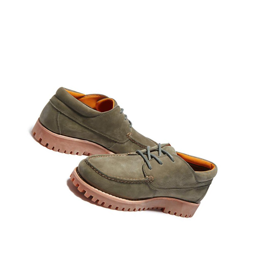 Zapatos del Barco Timberland Jacksons Landing Hombre Verde | ES-OXQAZ59