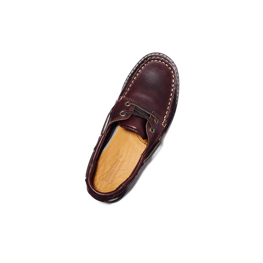 Zapatos del Barco Timberland Seabury Niños Marrones Oscuro | ES-GPTVE37