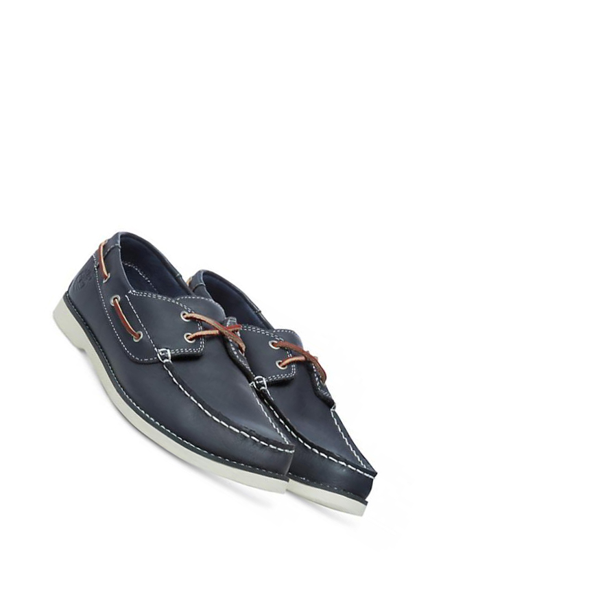 Zapatos del Barco Timberland Seabury Niños Azules | ES-NPKHZ51