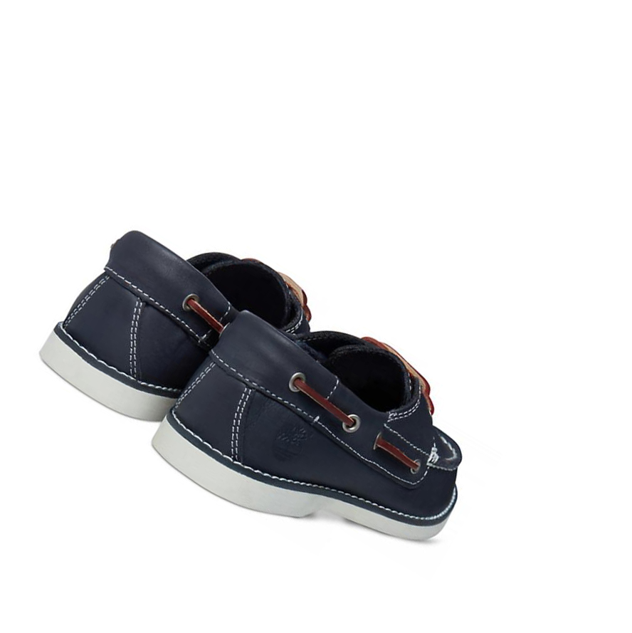 Zapatos del Barco Timberland Seabury Niños Azul Marino | ES-NVFWA48