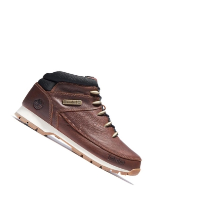 Botas Montaña Timberland Euro Sprint Hiker Full-grain Hombre Marrones | ES-ADJQO24