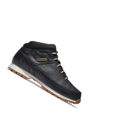 Botas Montaña Timberland Euro Sprint Hiker Hombre Negras | ES-HUTEA34