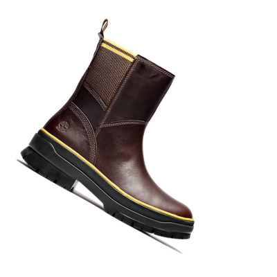 Botas de Invierno Timberland Malynn Side-zip Mujer Marrones | ES-TOZEN27