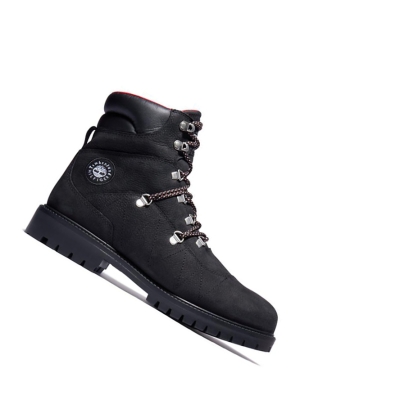 Botas de Invierno Timberland Tommy Hilfiger x Timberland® Re-imagined 110 EK+ Hiker Hombre Negras | ES-UQODL81