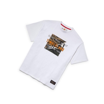 Camiseta Timberland Year of the Tiger Hombre Blancas | ES-GSWIP61