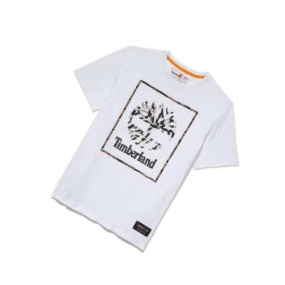 Camiseta Timberland Year of the Tiger Hombre Blancas | ES-JAZVE32