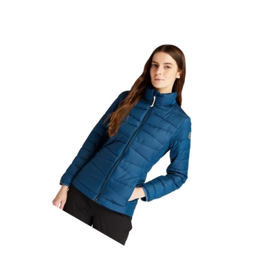 Chaquetas Parka Timberland Ligeros Packable Mujer Azules | ES-ZDEIU86