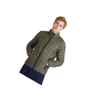 Chaquetas Timberland Axis Peak Packaway Quilted-Híbrido Hombre Verde | ES-TNJGY58