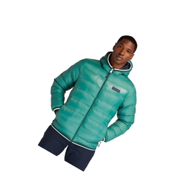 Chaquetas Timberland Garfield Encapuchado Puffer Hombre Verde | ES-YDEZO14