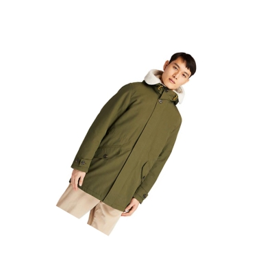 Chaquetas Timberland Mount Kelsey Fishtail Parka Hombre Verde Oscuro | ES-KURNC68