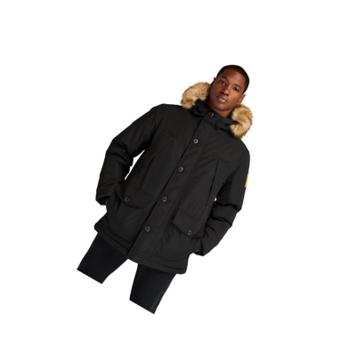 Chaquetas Timberland Scar Ridge Parka Hombre Negras | ES-UZCTL01