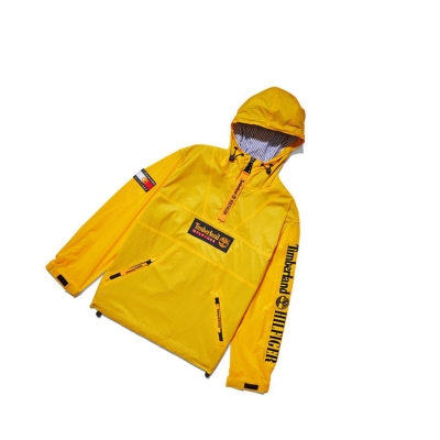 Chaquetas Timberland Tommy Hilfiger x Timberland® Re-Mixed Anorak Hombre Amarillo | ES-ULMKY17