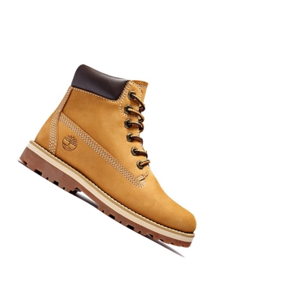 Original 6-inch Boots Timberland Courma Kid Side-zip Niños Amarillo | ES-LUYGP54