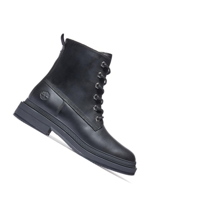 Original 6-inch Boots Timberland Lisbon Lane Mujer Negras | ES-HVMZA80