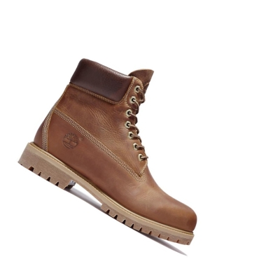 Original 6-inch Boots Timberland Premium Heritage Hombre Marrones | ES-EPXDG61