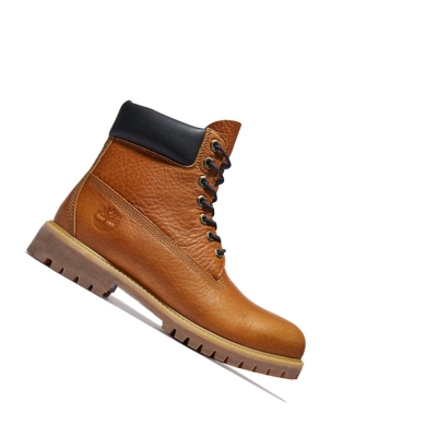 Original 6-inch Boots Timberland Premium Extra Warm Full Grain Hombre Amarillo | ES-NBHKZ28