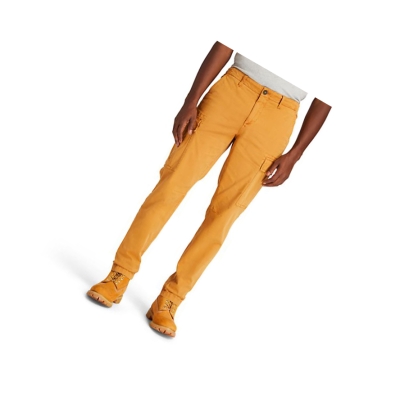 Pantalones Timberland Core Twill Cargo Hombre Amarillo | ES-DCYHW32