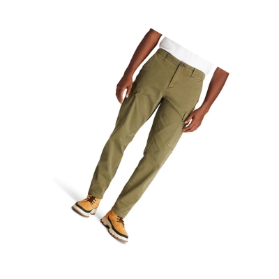 Pantalones Timberland Core Twill Cargo Hombre Verde Oscuro | ES-MREFH04