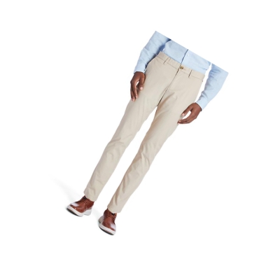 Pantalones Timberland Sargent Lake Stretch Chinos Hombre Beige | ES-YFOQW60