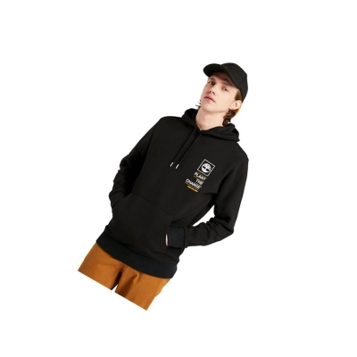 Sudadera Con Capucha Timberland Nature Needs Heroes™ Graphic Hombre Negras | ES-TVZWY85