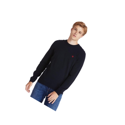 Suéteres Timberland Cohas Brook Crewneck Hombre Azul Marino | ES-BIVWG46