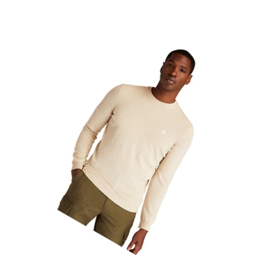 Suéteres Timberland Cohas Brook Crewneck Hombre Blancas | ES-QPKYF93