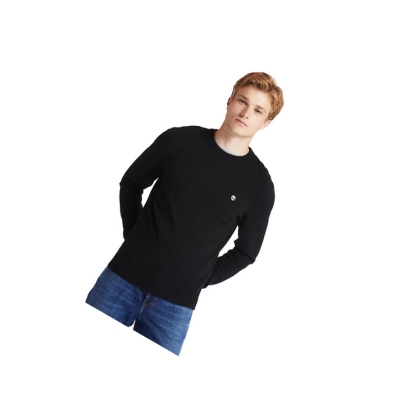 Suéteres Timberland Cohas Brook Crewneck Hombre Negras | ES-TDBEN56