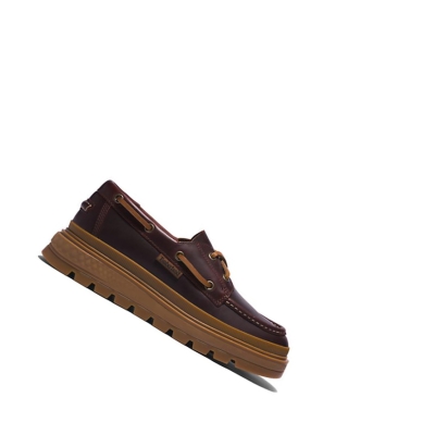 Zapatos del Barco Timberland GreenStride™ Ray City EK+ Mujer Burdeos | ES-BXLWP56